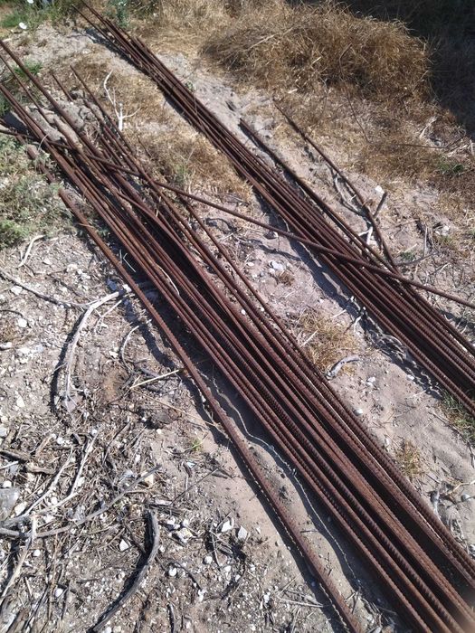 Varão de ferro nervurado para construção