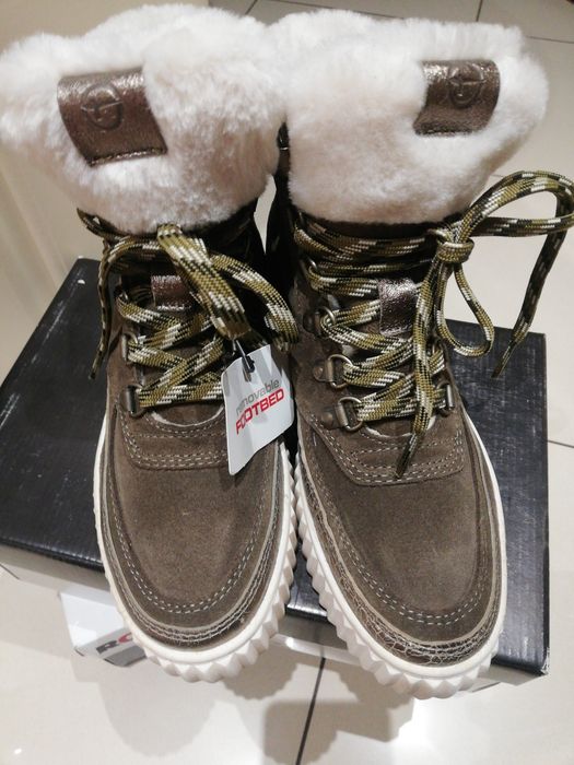 Botki damskie zimowe