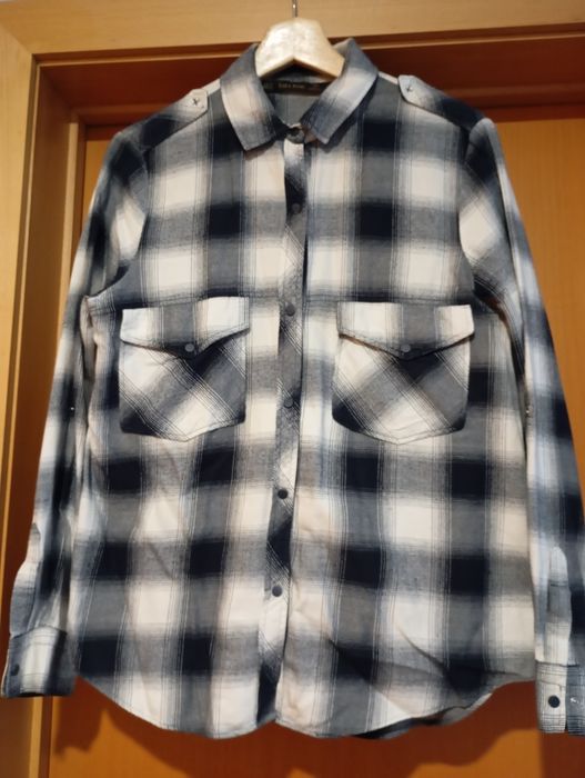 Camisa xadrez Zara