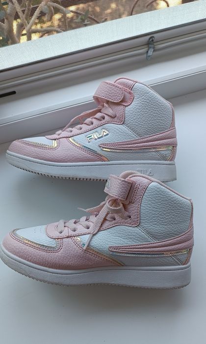 Кросівки хайтопи Fila на дівчинку р.35 EUR