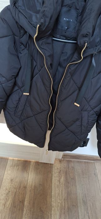 Mohito 32/XXS czarna kurtka puffer