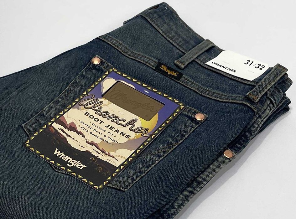 Spodnie męskie jeansy Wrangler Wrancher Faded Bootcut W36 L32