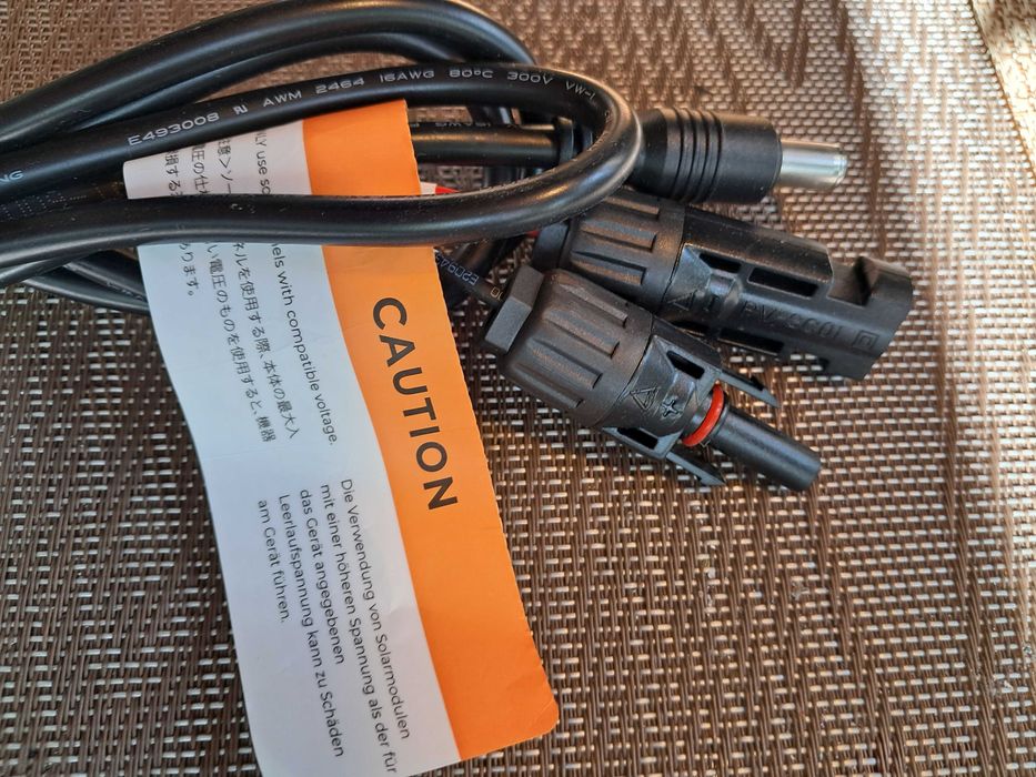 Кабель для станції Блюетті сонячної батареї.