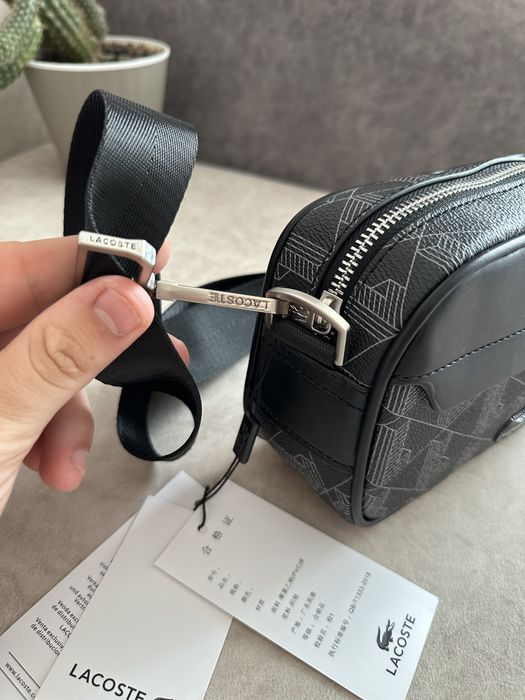 Сумка Lacoste Monogram | Crossbody Bag | мессенджер | лакоста лакосте