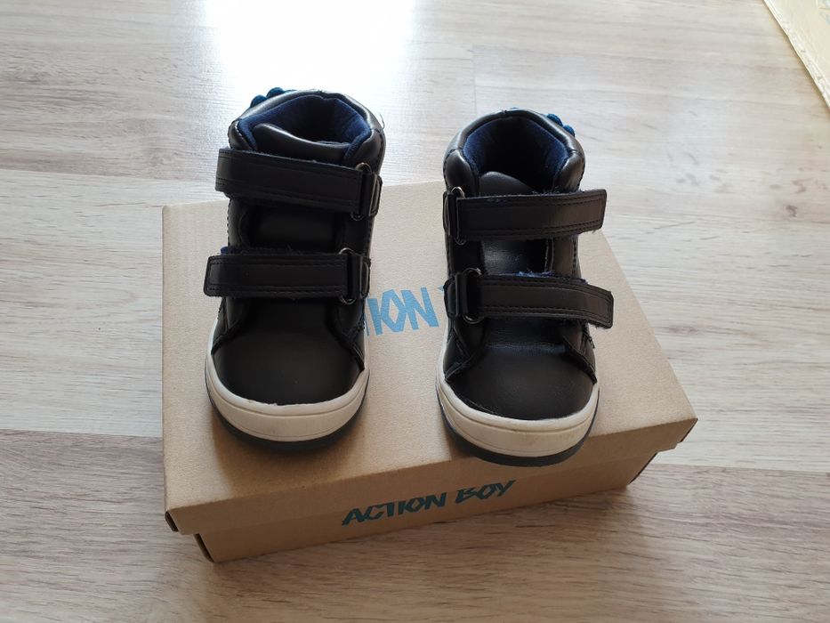 Jesienne buciki za kostkę dinusie 21 wkładka 13 cm
