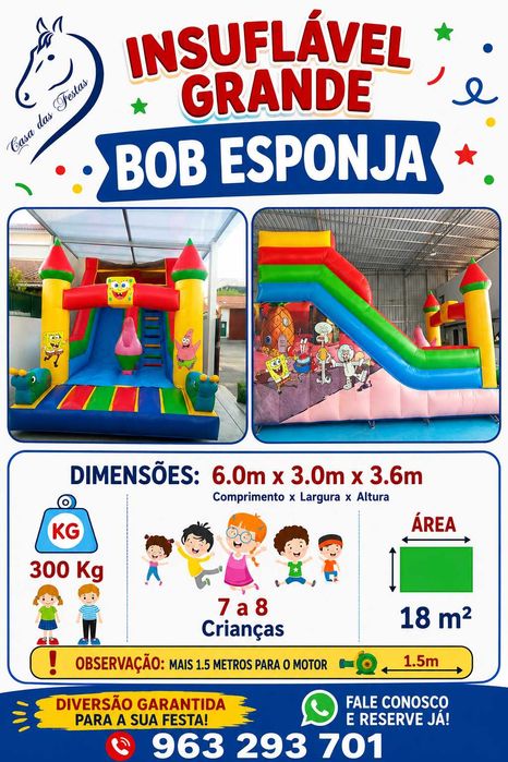 Insufláveis  em Lona