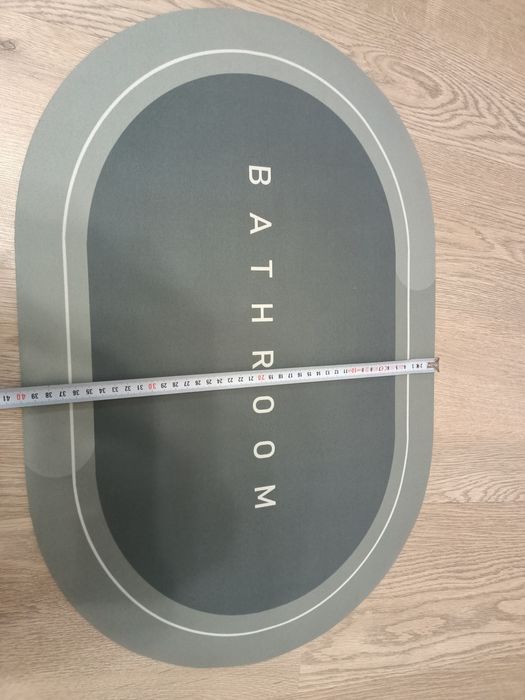 Килимок для ванної кімнати Bathroom — Швидковисихаючий, 40х60 см