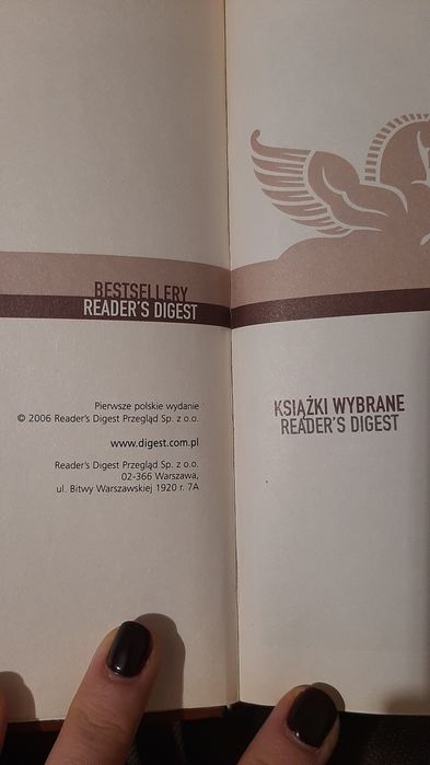 Książki wybrane Reader's Digest