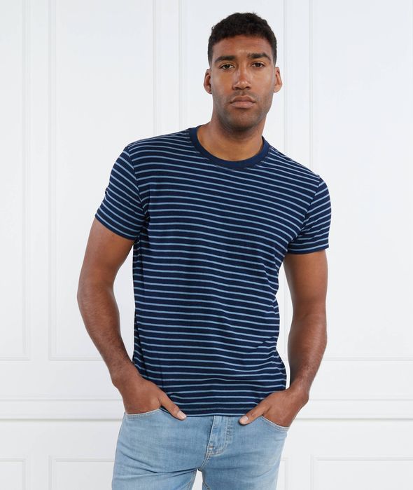 T-shirt basic w paski JOOP! Jeans L