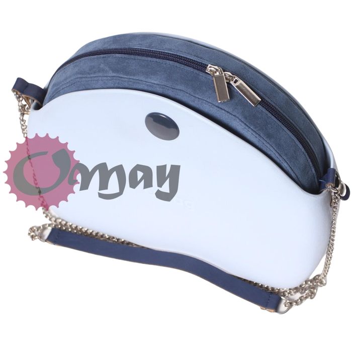 organizer OBAG MOON LIGHT ekozamsz niebieski granat 2 kieszenie OMAY
