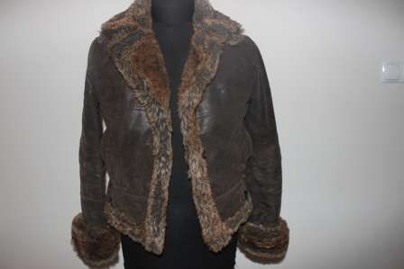Kurtka skórzana rozm.S, stan b.dobry