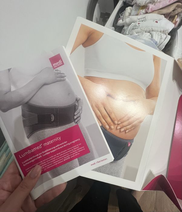 Бандаж дородовий для вагітних Medi Lumbamed maternity, Medi (Німеччина)
