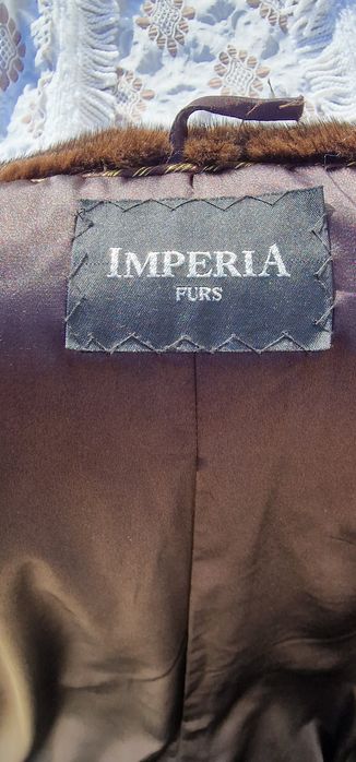 casaco de vison natural