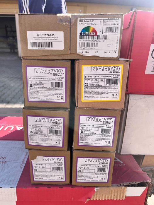 Świetlówki 18W 24W 36W 58W Philips Osram Aura - Likwidacja magazynu