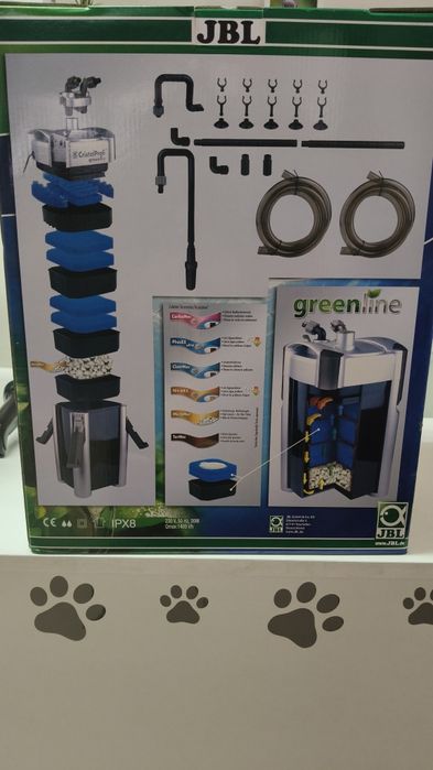 Filtro JBL 1501 greenline para aquário 160L a 600L
