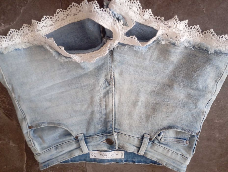 Spodenki damskie jeansowe rozmiar s/m