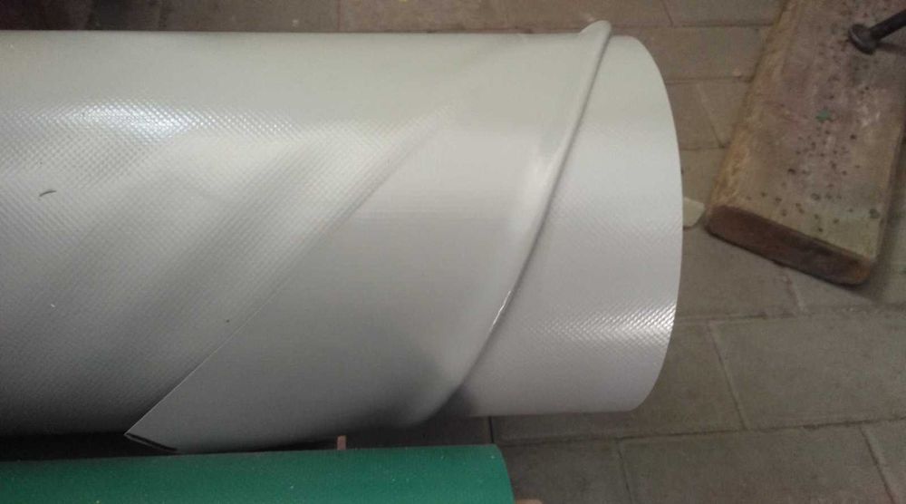 Тентова тканина ПВХ прорезинена , щільність  650г