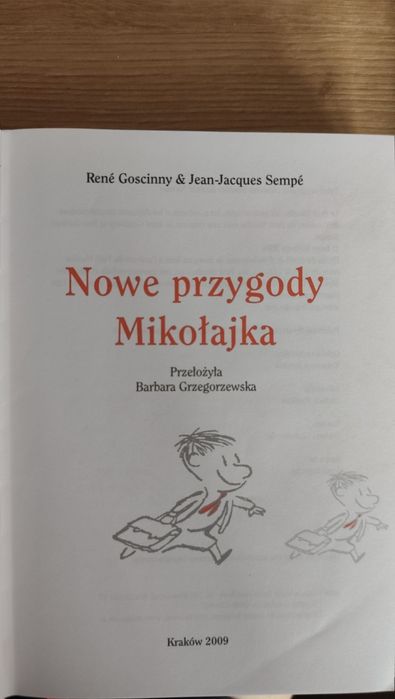 Książki Przygody Mikołajka - 3 tomy