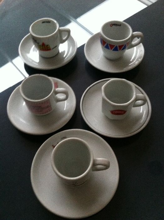 Chávenas de colecção