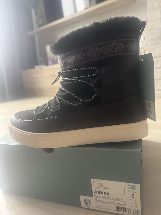 Зимові шкіряні водонепроникні Toms
