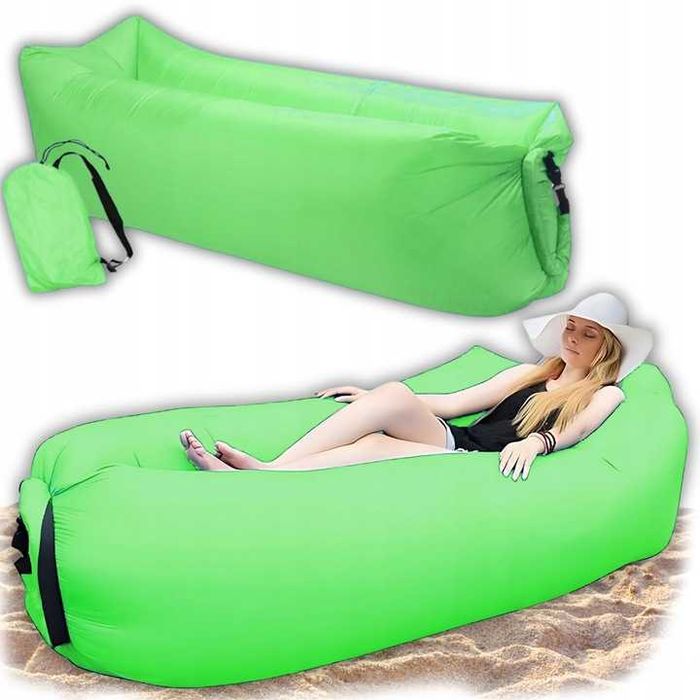 Na plaże fotel materac nadmuchiwany ROZKŁADANA SOFA LAZY BAG NrD387