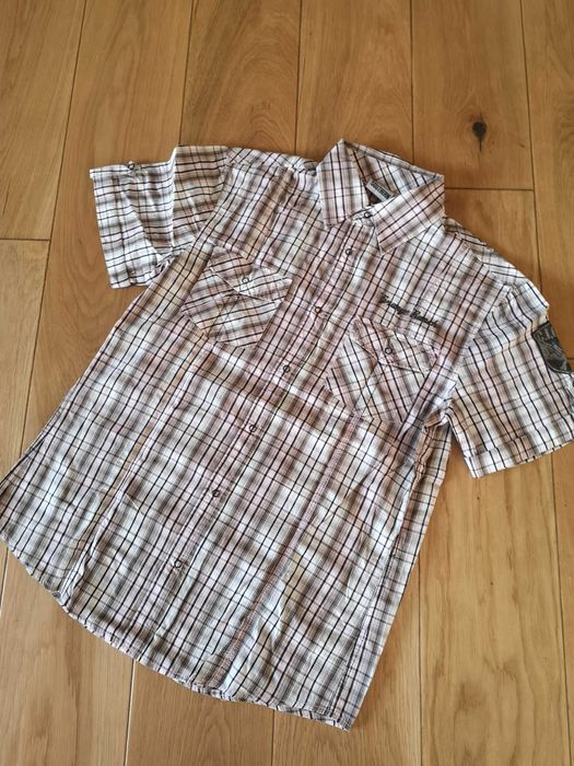 Takko Fashion Southern koszula w kratę z krótkim rękawem 39/40/M