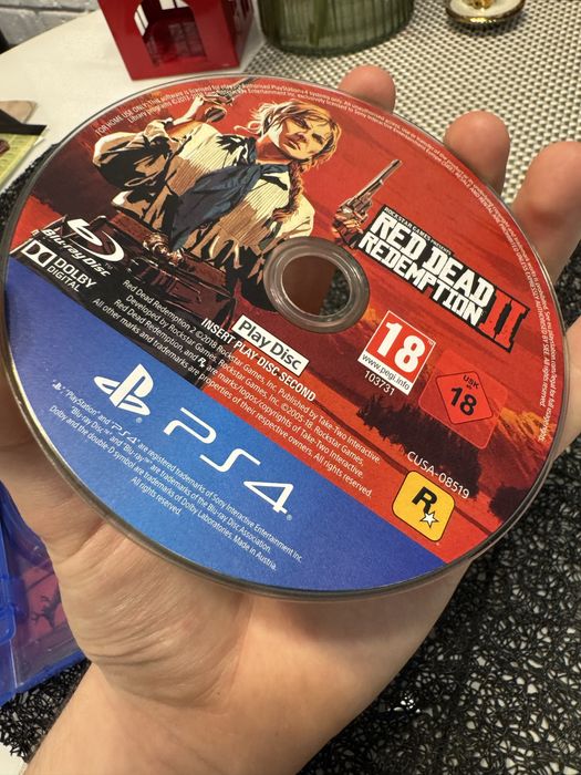 Диск RedDeadRedemption 2 PS4