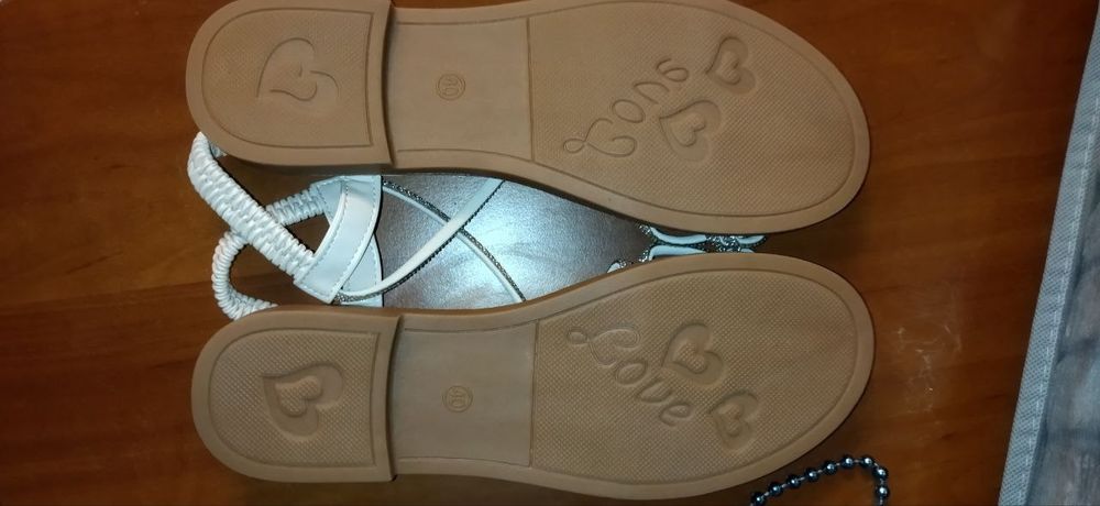 Сяючі жіночі босоніжки, блискуче каміння, 40 розмір