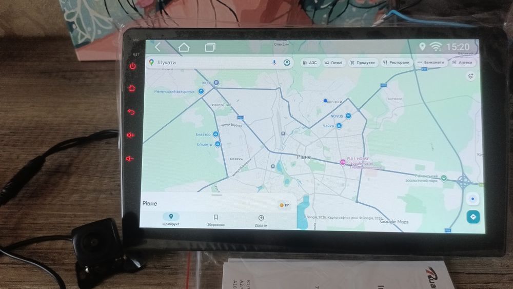Андроїд магнітола 9дюйм 2din+камера, Android auto, Carplay 2/32  4/64 Gb