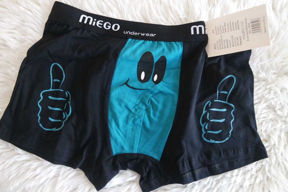 Bokserki Męskie bawełniane MIEGO r. L