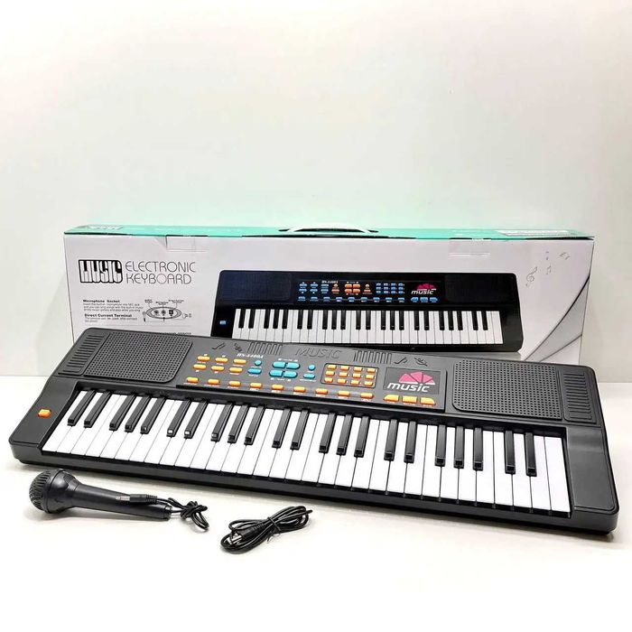 Синтезатор дитячий з мікрофоном та USB 54 клавіші (HS5460A) Розд/Дроп