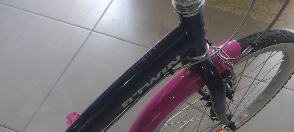 Bicicleta de menina Decathlon roda 24'