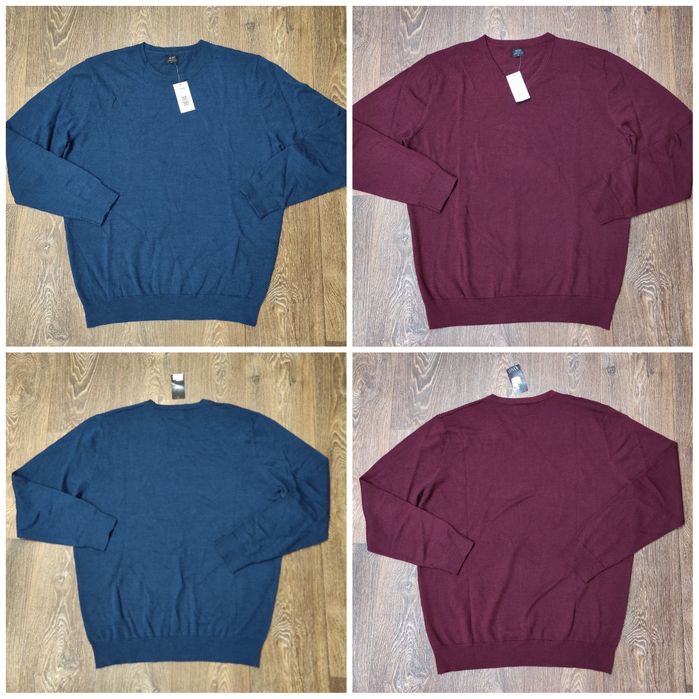 XL ACW 85 wool merino оригінальний чоловічий світшот