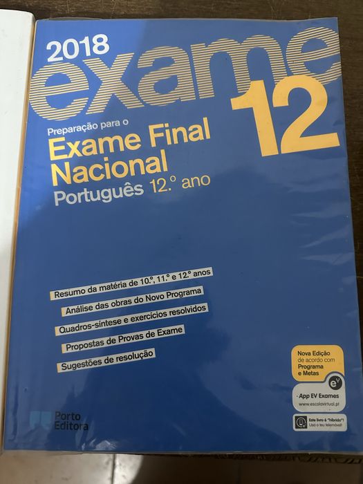 Livro de Apoio a Exames