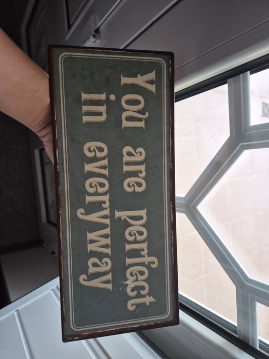 Placa decoração parede