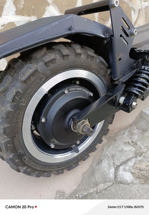 Електросамокат YLTRON T11 повнопривідний,60v/30Аh