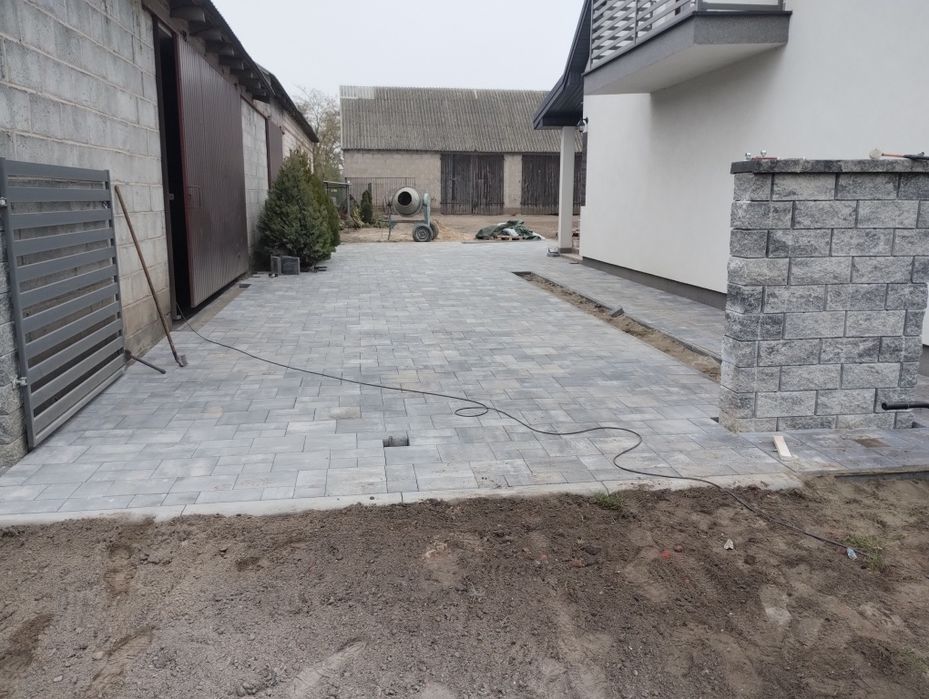 Kostka brukowa układanie