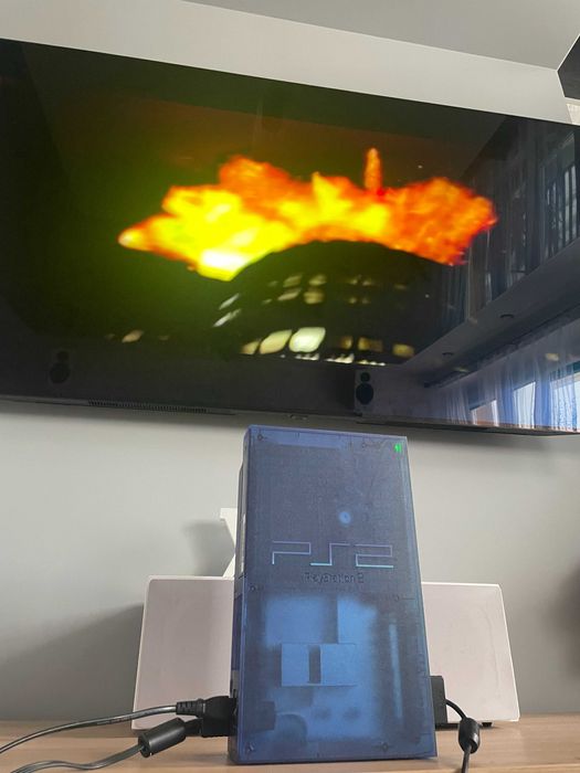 Sony PlayStation 2 Fat OCEAN BLUE Limited