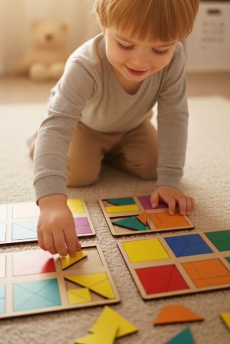 Сложи квадрат квадраты Никитина Нікітіна игрушка гра игра для ребенка