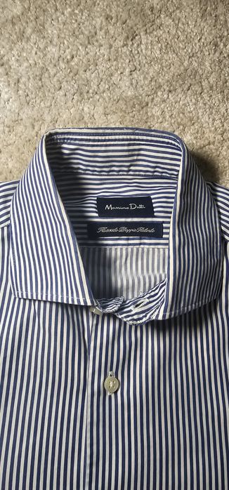 Koszula na spinki Massimo Dutti