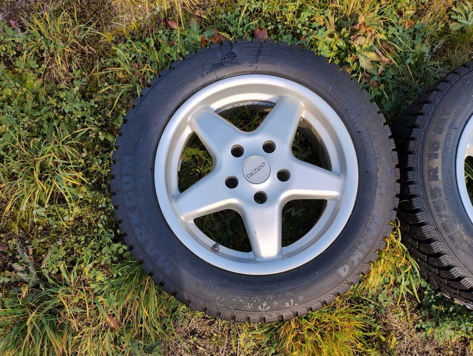 OPONY zimowe 215/55/16 na alufelgach 5x120 et18 BMW