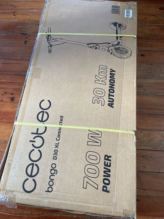 Trotinete eletrico novo na emvalagem