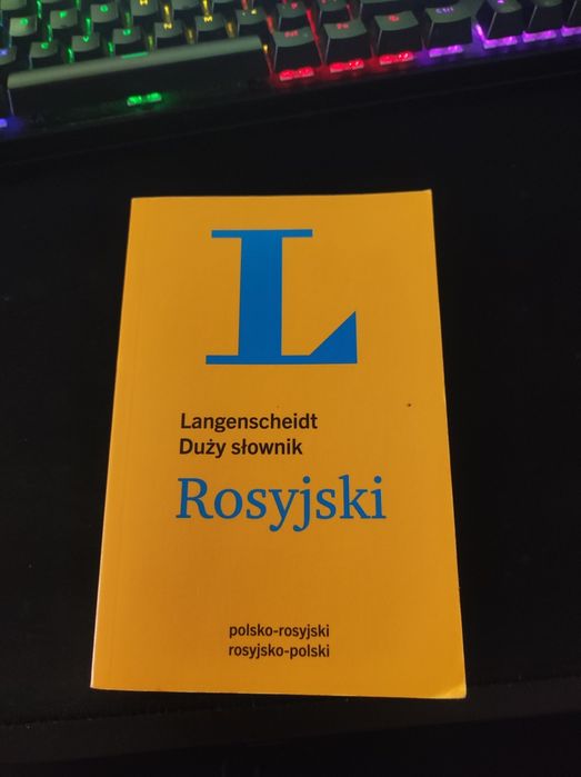 Idealny na prezent Duży słownik Rosyjski polsko-rosyjski rosyjsko-pols