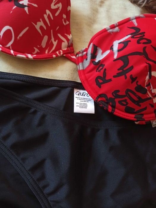 strój kąpielowy bikini plażowy M 38 L 40 usztywniane