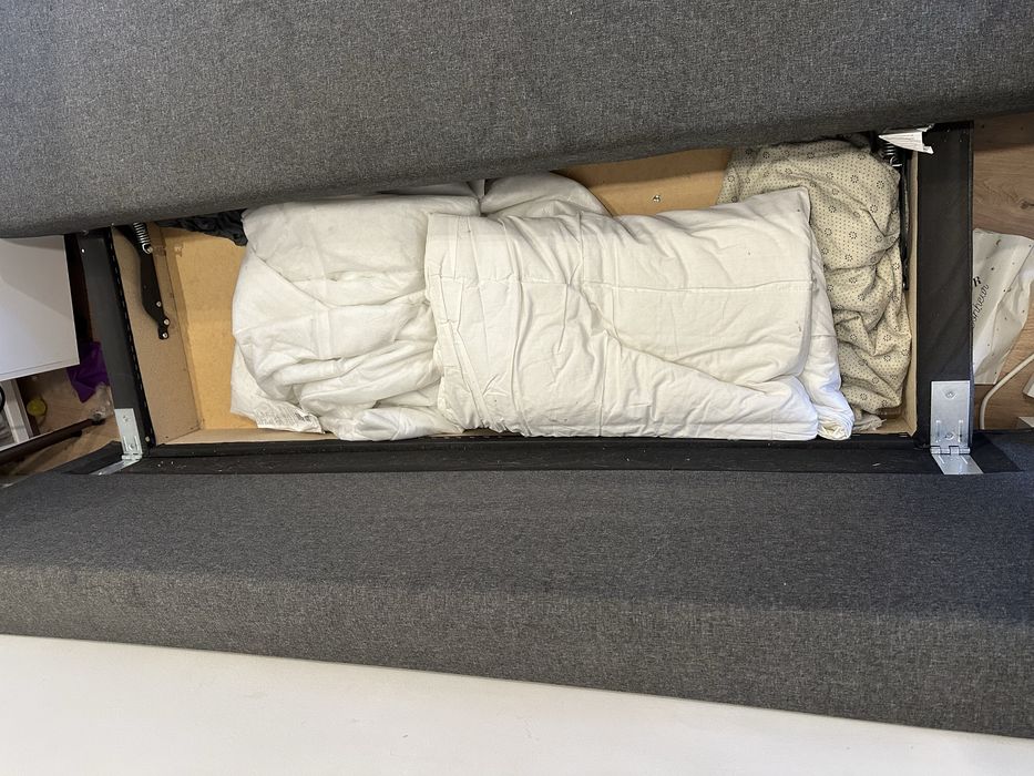 Sofá cama comprado no IKEA