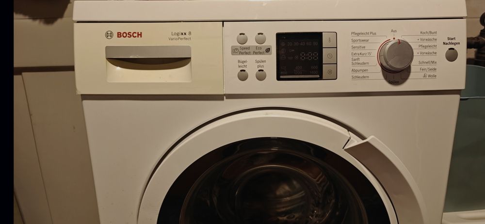 Bosch logixx 8 стиральная машина