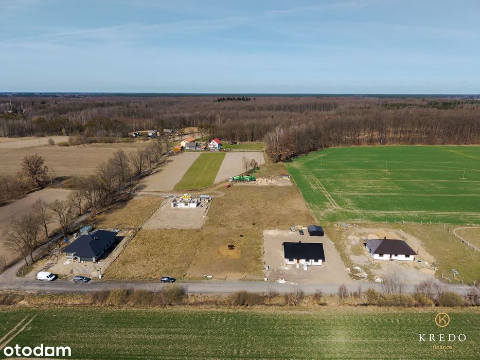 Działka budowlana 1266 m² – Sieroczyn k. Człuchowa