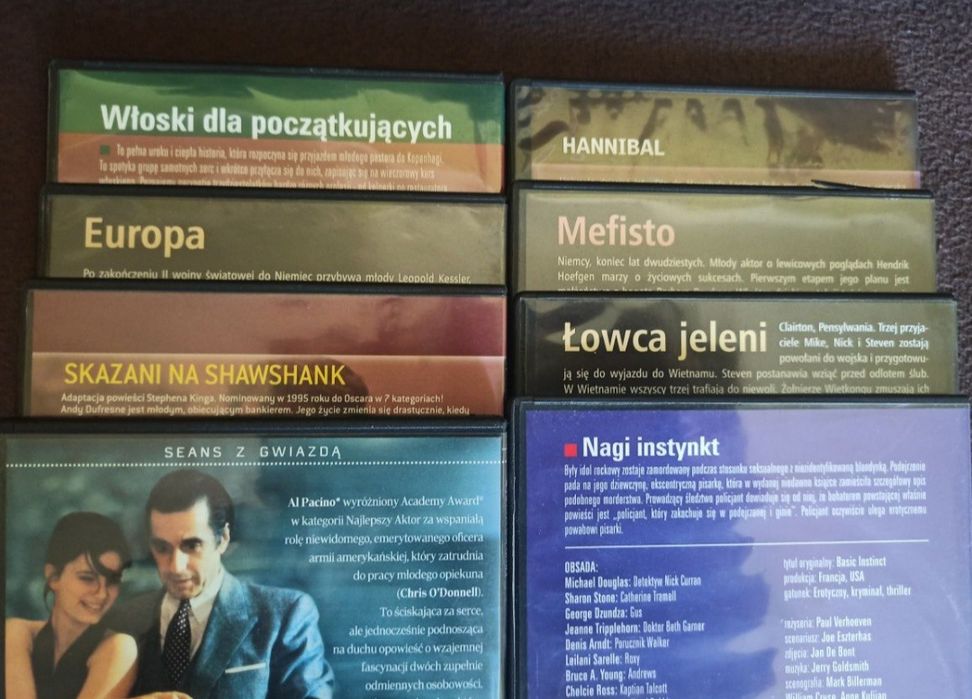 Płyty DVD filmy klasyka 8 płyt