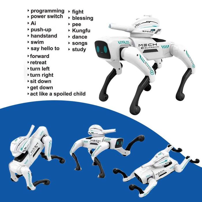 Робот-собака, Робот стреляющий орбиз шариками. Іграшка робот 32 см