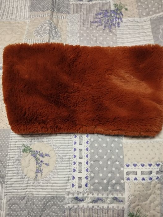 Меховой шарф-воротник